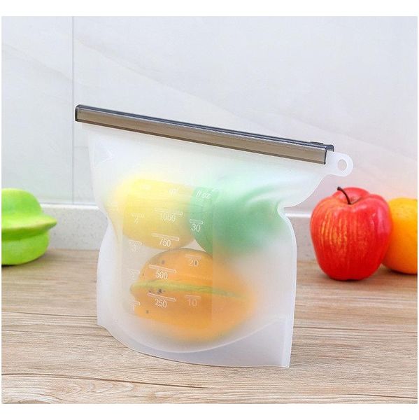 

4styles sile food fresh storage bag airtight seal bags fridge food containers refrigerator sack kitchen fresh- jlloei sport77777