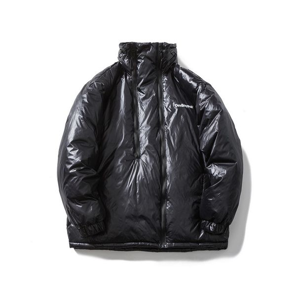

2020 winter jacket solid design white duck down warm coat outdoor winter parka classic men's down jacket puffer jacket, Black
