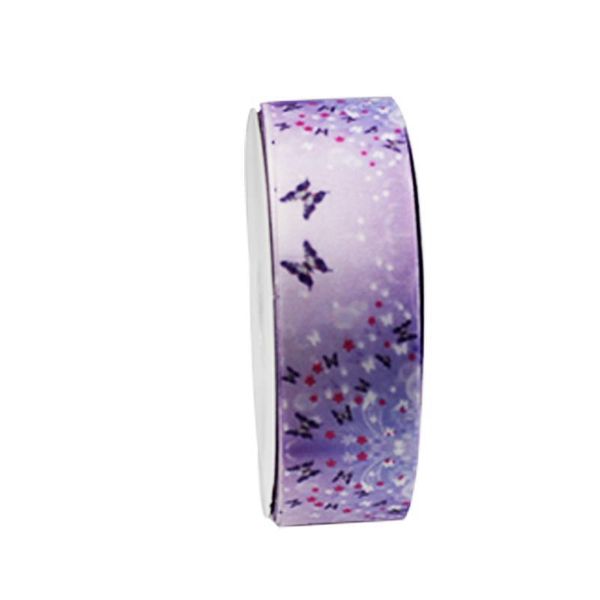 

5yards/lot 25/38mm grosgrain ribbon printed lovely floral lace satin ribbons for diy bow craft card gifts jllrfc, Pink;blue