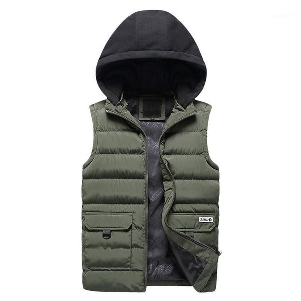 

autum winter sleeveless jacket men hooded preppy autumn hip hop fashion jackets vest oversize streetwear japanese casual parka1, Black;white