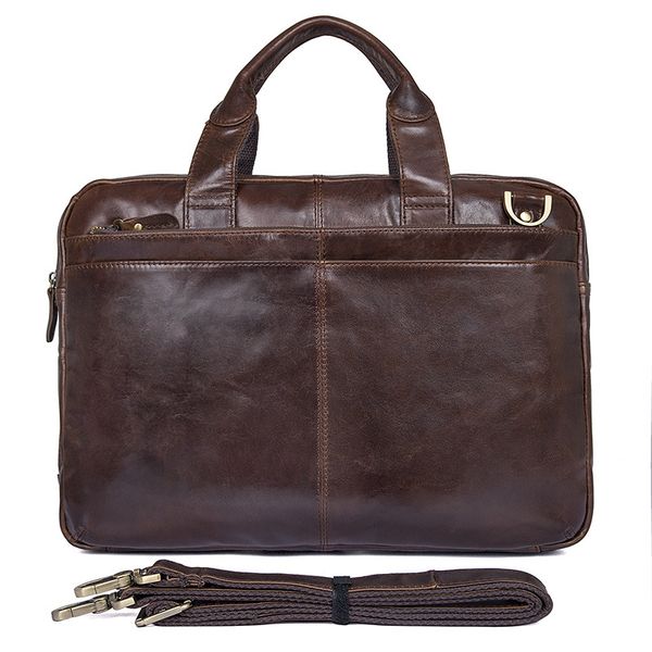 

j.m.d 2019 new arrival 100% genuine leather shoulder bag men's lapbag handbag briefcase messenger 4 color 7092