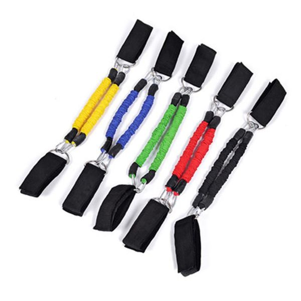 

1pc pedal exerciser elastic bands jump training trainer expander resistance bands set leg fitness equipments ankle straps