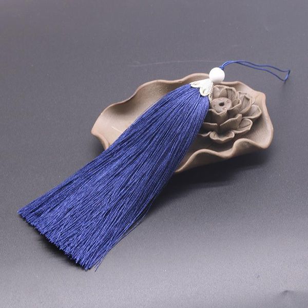 

2 шт. мода новый белый бусин tassel diy кулон ювелирные изделия главная текстильная занавеска одежды декоративные аксессуары ремесла кисточе
