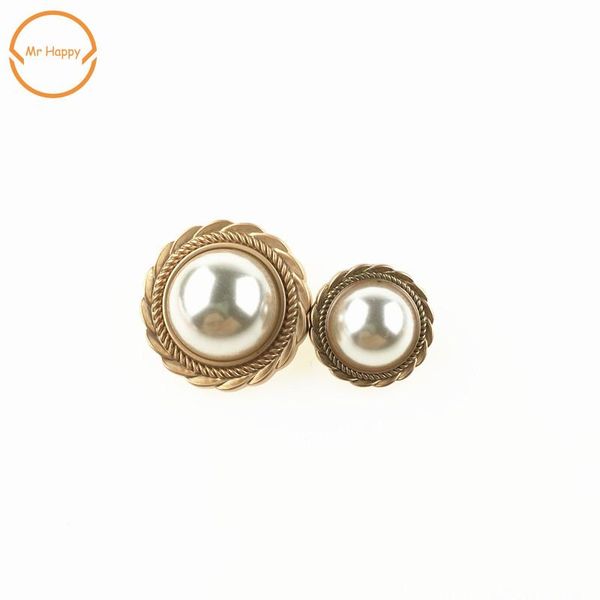 

новое прибытие 2 шт. лот мода декоративные жемчужные кнопки швейные кнопки для пальто куртки свитер одежда аксессуары diy bbytca xmhyard