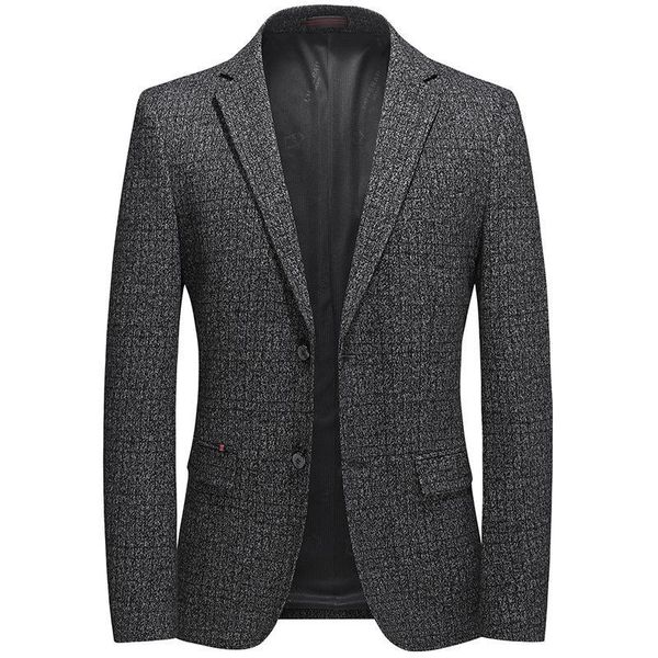 

arrival fashion large autumn suit young men knit plaid single breasted casual blazers suits plus size m  xl 2xl 3xl 4xl kg-395, White;black