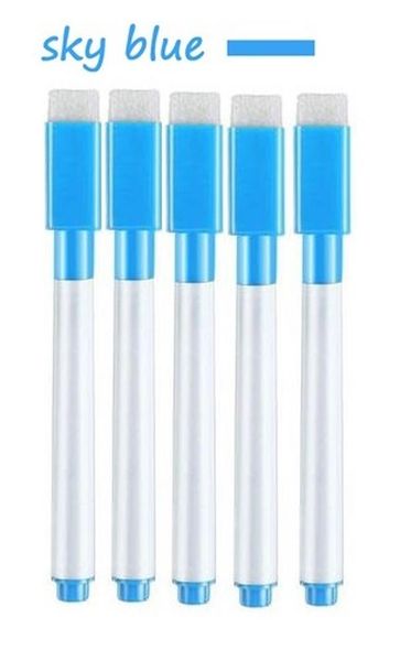 

5 шт. магнитная белая доска маркера ручка белая планка ручка сухой вытирает тонкая ручка с ластиком резиновая магнитная кисть магниты холоди