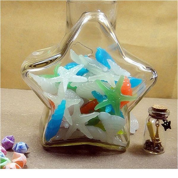 

10pcs mix color luminous stones glow in dark garden decor road outdoor fish tank decoration pebble rocks aquarium de qylevw