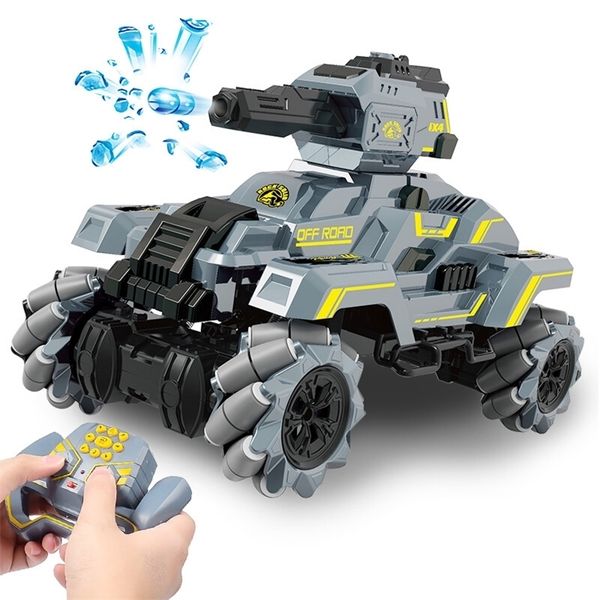 

world tanks water bomb blitz 4wd car drift off-road gesture sensing kit rc military vehicles kids toy tank gift 201212