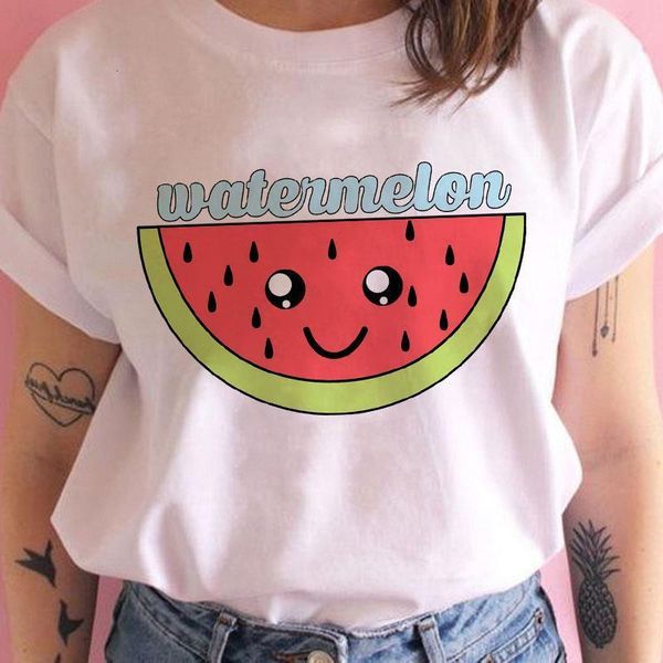 

fruits women clothing t-shirt fashion women casual tee graphic t shirt female kawaii camisas mujer clothes, White