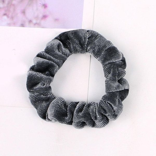 

velvet scrunchie women elegant elastic hair bands haar accessories for women hair ties hair ring rope ponytail holder headwear h wmtiwv, Black;brown