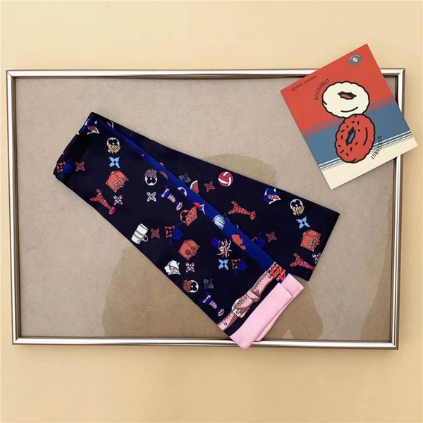 

luxury fashion korean ladies vintage japanese scarves french scarves versatile ins scarves #188#78812121, Black;purple