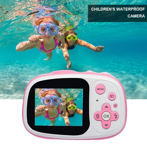 

ip68 waterproof children take p camera full hd 1080p portable digital video camera 2 inch lcd display children for kid study1