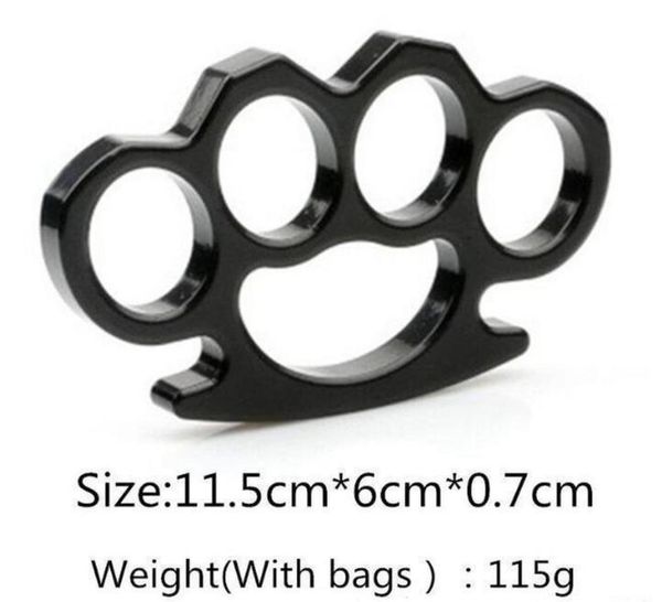

silver and black thin steel brass knuckle dusters,self defense personal security women's and men's self bbyiyc xmhyard