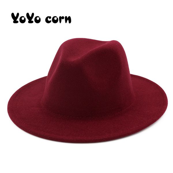 

yoyocorn fashion men fedoras women's fashion jazz hat flat woolen summer spring black woolen blend cap outdoor casual hat q1216, Blue;gray