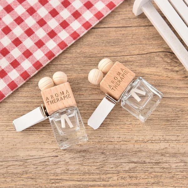 

car air freshener perfume bottle clear glass outlet essential oil car-styling