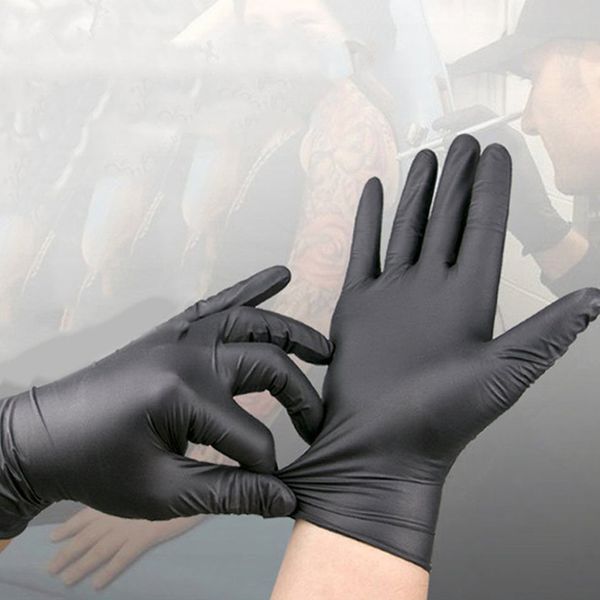 

factory disposable non-slip rubber latex protective glove tattoo supplies gloves cleaning product sale