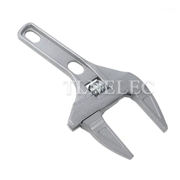 

bathroom spanner tool multifunctional short handle large opening repair wrench sewer air conditioner adjustable wrench1
