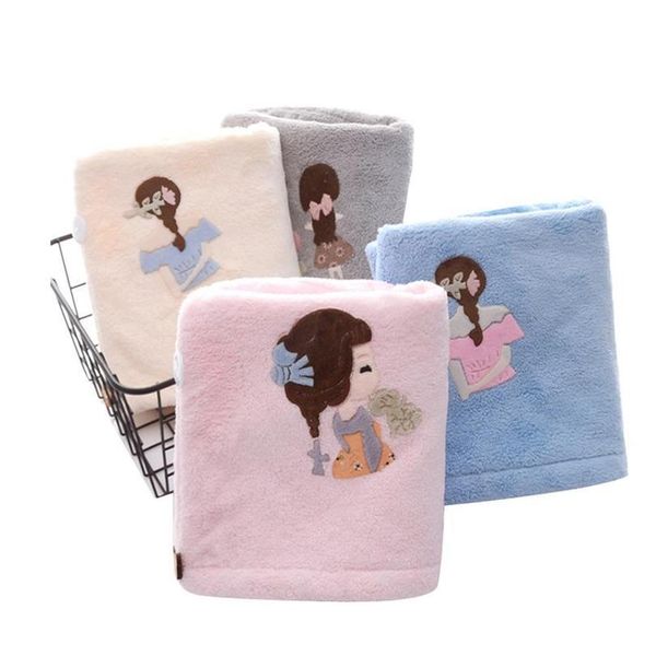 

magic hair drying towel hat cap microfibre quick dry turban for bath shower pool microfiber towel quick dry jllzhj