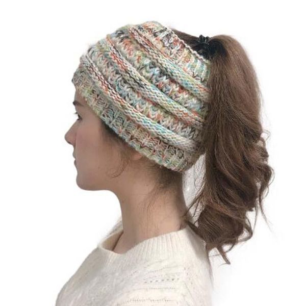 

beanie/skull caps wholesale europe america multicolor empty head knitted cap autumn winter warm brand skullies beanies women hair band, Blue;gray