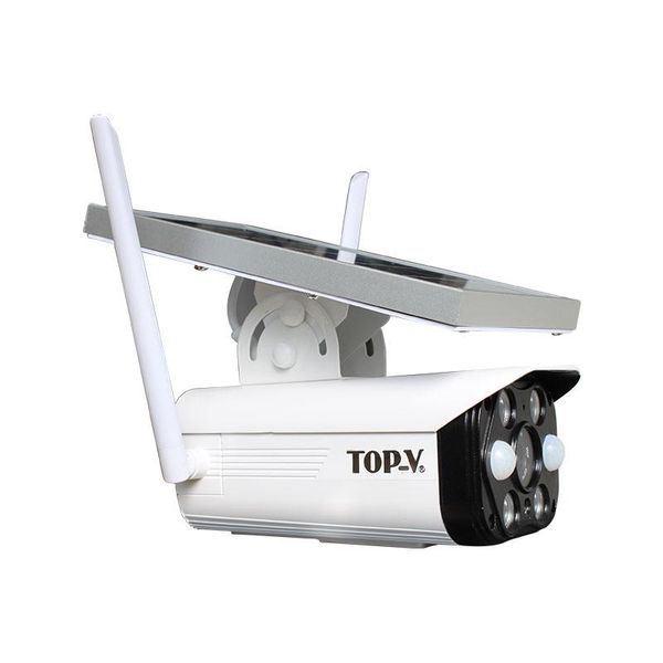 

high tech 1080p pir camera solar wifi camera with low power consumption technology
