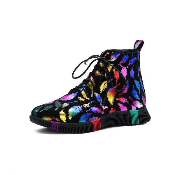 

boots 2021 special campus materials women's shoes europe and america's gay street style online cgzz, Black