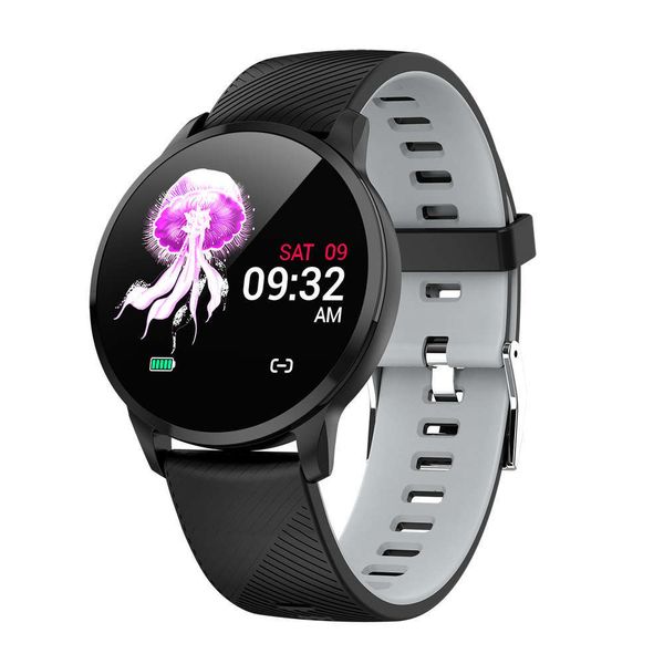

new s16 spherical intelligent bracelet color screen heart rate pedometerbgt