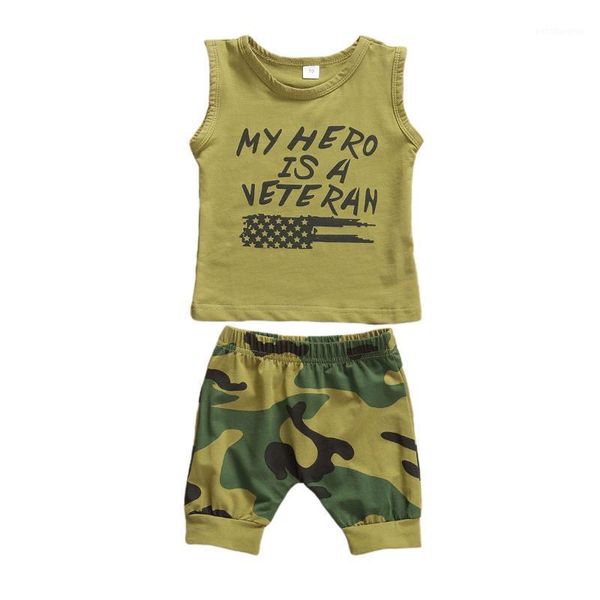 

clothing sets camouflage baby shirt pants suit summer loose clothes no-sleeve round collar sports cotton1, White