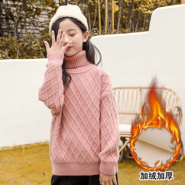 

sweater autumn plush & thickened amp; girls' winter 2020 new sle clothing for children vtjngls7, Blue