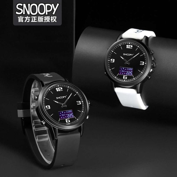 

snoopy men's intelligent movement step meter waterproof multi-function couple student fashion outdoor wa