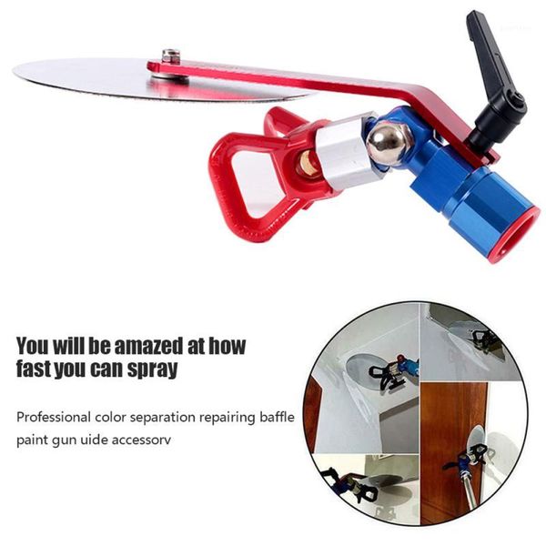 

metal spray gun guide accessory tool spray gun disc baffle automatic splash guard power tool universal