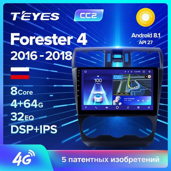 

teyes cc2 for forester 4 sj 2021 2021 car radio multimedia video player navigation gps android 8.1 no 2din 2 din dvd car dvd