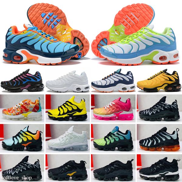 

kids shoes tn plus sports shoes 2021 children boys girls shoes trainers tn sneakers classic outdoor toddler kids sneakers, Black