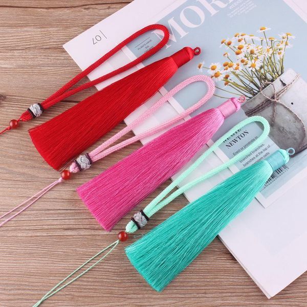 

1pcs hand rope tassels diy keychain caps straps jewelry making charms pendants craft accessories craft tassels h qylcfh