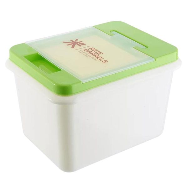 

1pc 10kg kitchen damp-proof rice bucket sealed rice flour bucket