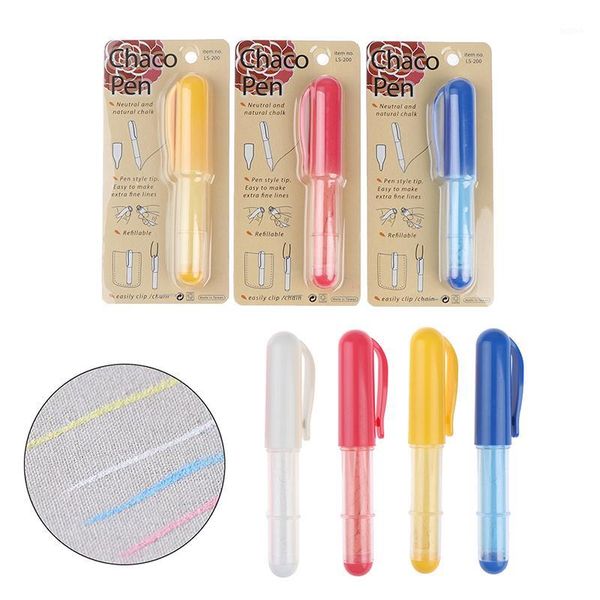 

chalk wheel pen cut-fabric marker pen sewing tailor's chalk pencils garment pencil sewing for tailor1, Black