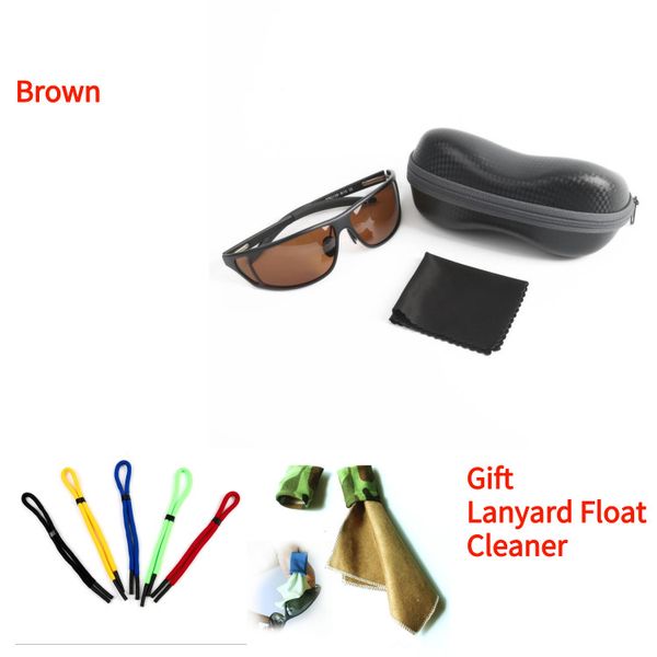 

wholesale fishing polarized sunglasses with cleaner and lanyard float