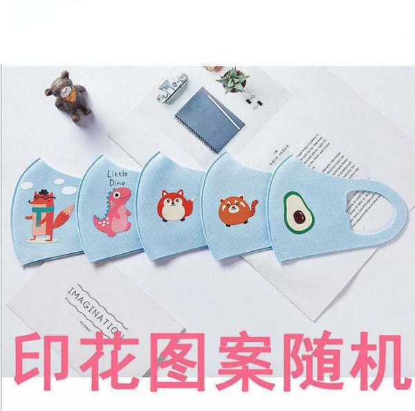 

factory face children dust cartoon anti masks kids breathable resuable washable earloop ice silk cotton pm2.5 pollution p4697