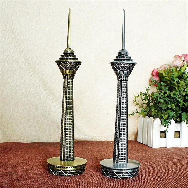 

famous building architecture model milad tower borj-e milad home office decoration new year gifts for children toy souvenir