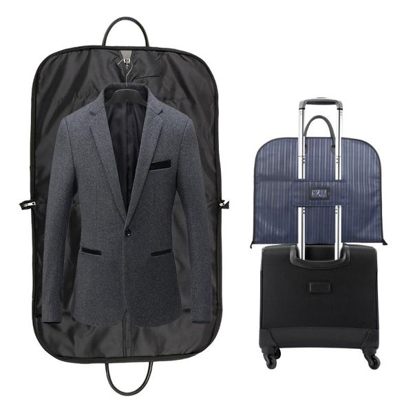 

dustproof hanger organizer travel coat case clothes accessories clothing covers portable men suit storage bag