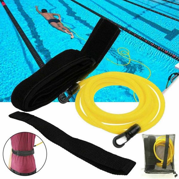 

resistance bands swim training belts leash swimming tether stationary harness static bungee cords professional