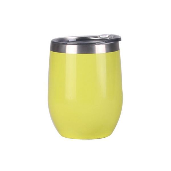 

stainless steel tumbler wine glasses egg cup water bottle double wall vacuum insulated beer mug kitchen bar drinkware 12oz dhd1612