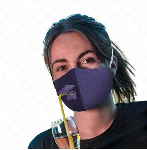 

straw dustproof adjustable design new solid color cotton face cover outdoor mask sports masks d71512 fmjqh