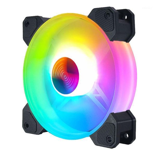 

12cm deskpc cooling fan led lights rgb chassis fan controller remote control y5la1