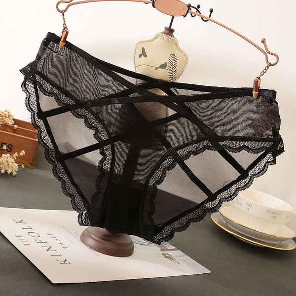 

new lace low waist underpants for women, Black;white