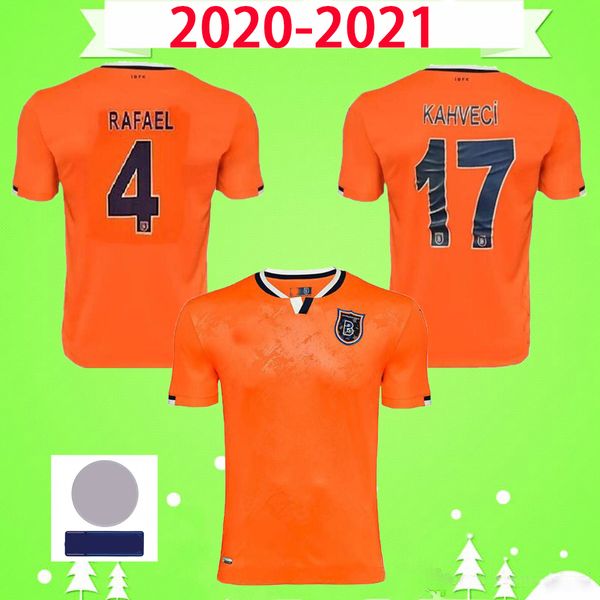 

2020 2021 istanbul basaksehir fk soccer home 20 21 futbol jerseys with patch maillot de foot visca rafael dmeba ba kahveci football shirt, Black;yellow