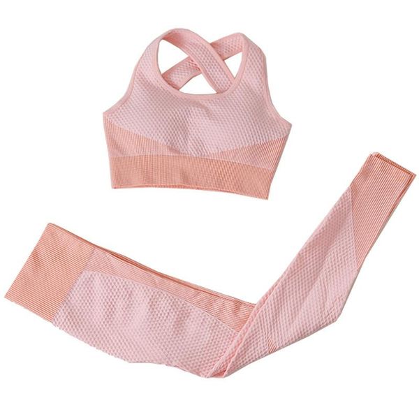 

yoga outfits cxuey sports bra leggings set seamless fitness suit 2021 workout clothes for women gym clothing active wear pink, White;red