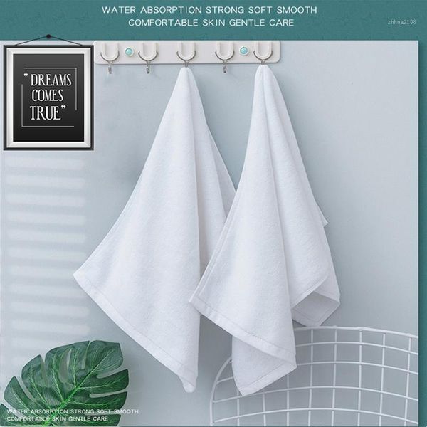 

l cotton towel wholesale foot treatment bath beauty salon thick absorbent special white towel1