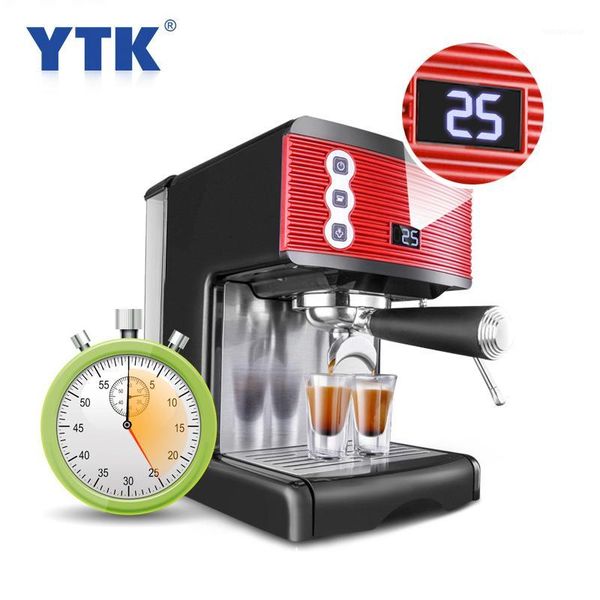 

italian espresso machine high-pressure steam automatic semi-automatic milk coffee brewer1