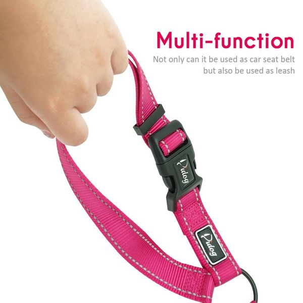 

dog seat belt leash adjustable nylon pet dog cat car seat belt collar safety vehicle leads seatbelt harness bbyfys