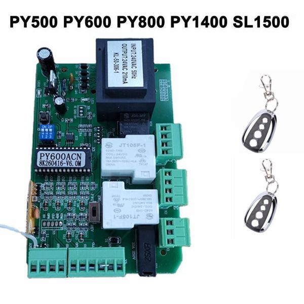 

fingerprint access control gate motor controller circuit board electronic card for sliding opener soft start function pedestrian mode 110v o